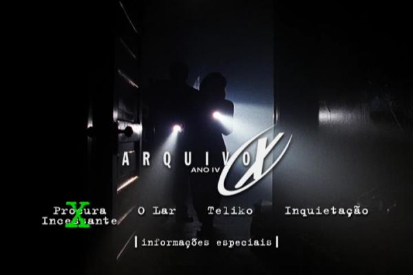 arquivo x 4 temporada  7 dvds