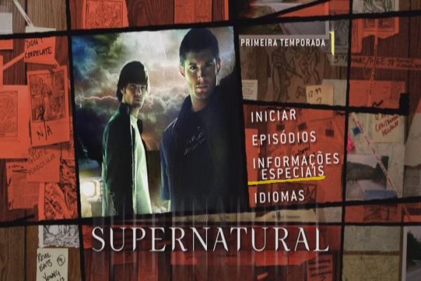 sobrenatural 1 temporada 6 dvds