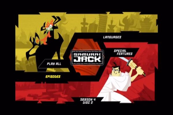 Samurai Jack 1.2.3.4 Temporada 8 dvds