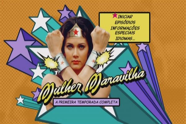 Mulher Maravilha - 1ª Temporada 5 dvds